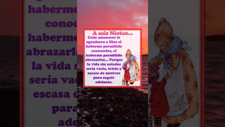 poemas para los abuelos de sus nietos