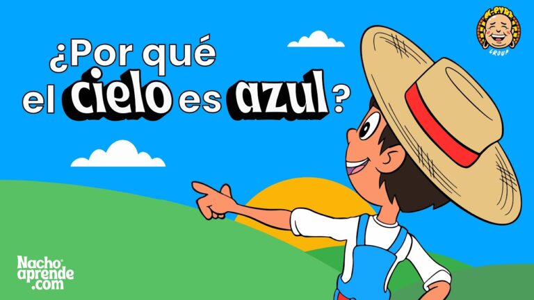por qué el cielo es azul para niños