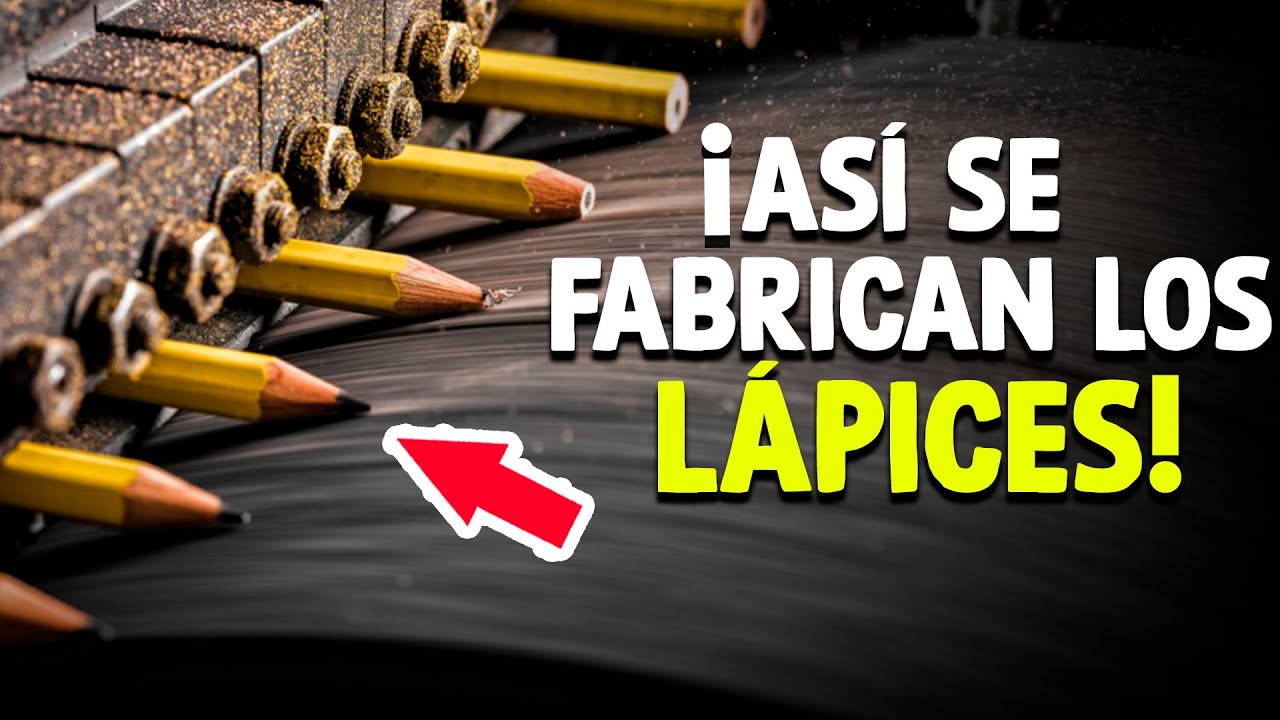 proceso de fabricacion de un lapiz paso a paso