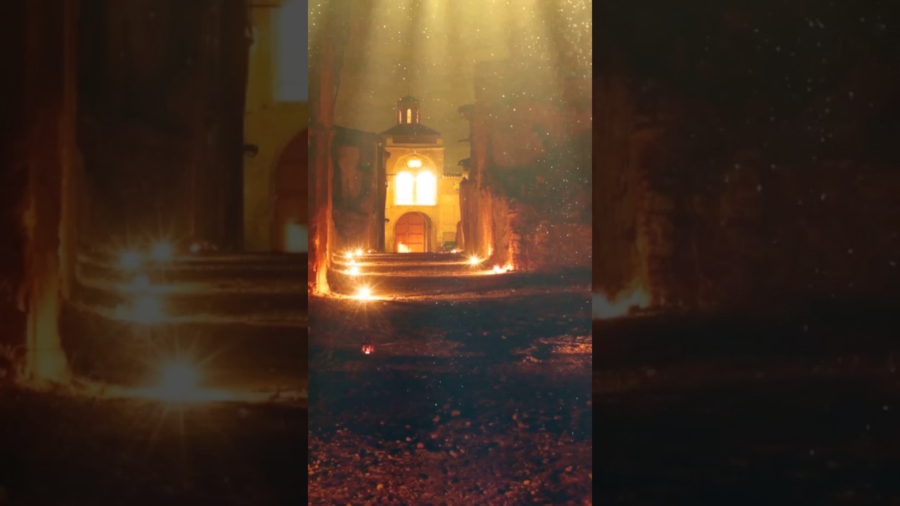 pueblo fantasma destruido durante la guerra civil española belchite españa