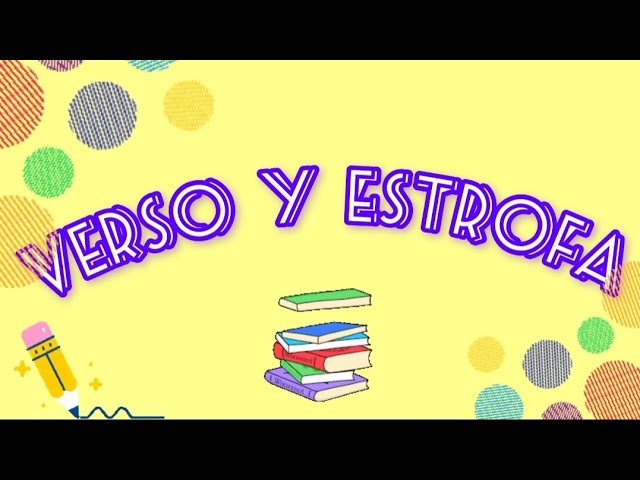 qué es un verso y dar un ejemplo