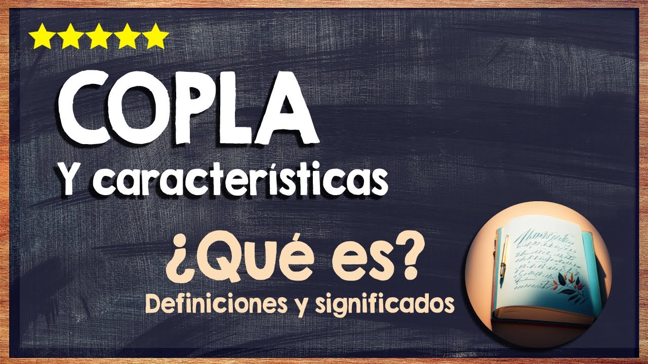 que es una copla y sus caracteristicas
