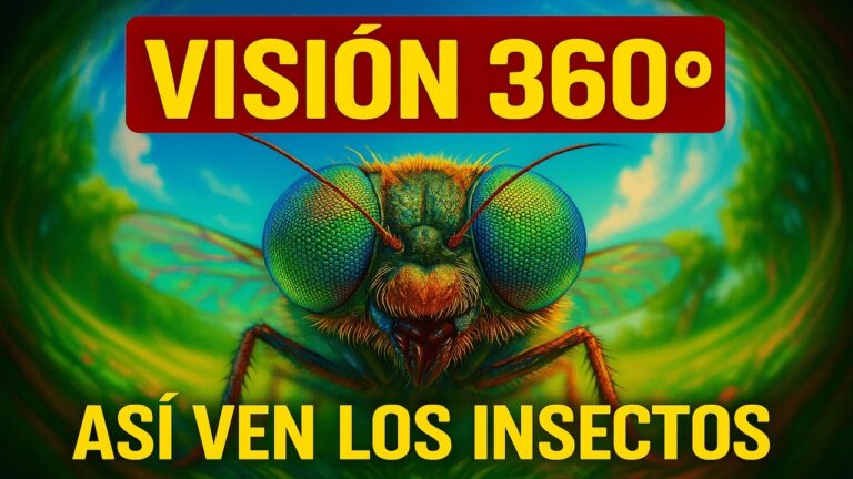 que otros insectos tienen vision de 360