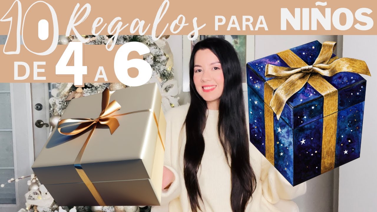 que regalar a una niña de 4 años