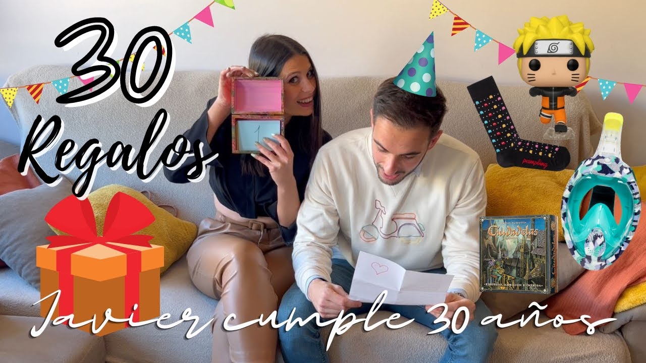 que regalar cuando se cumplen 30 años