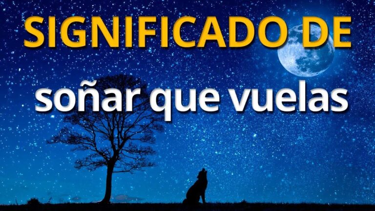 que significa cuando sueñas que puedes volar