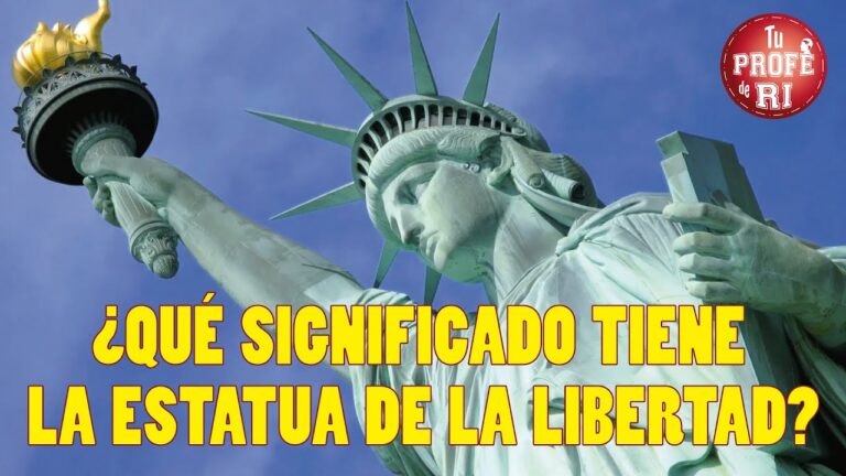 que significa la estatua de la libertad