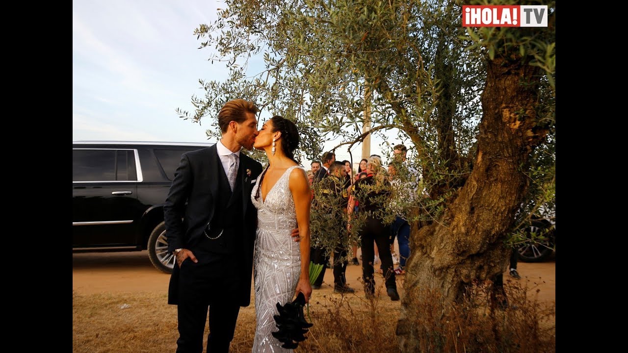 quien actuo en la boda de sergio ramos