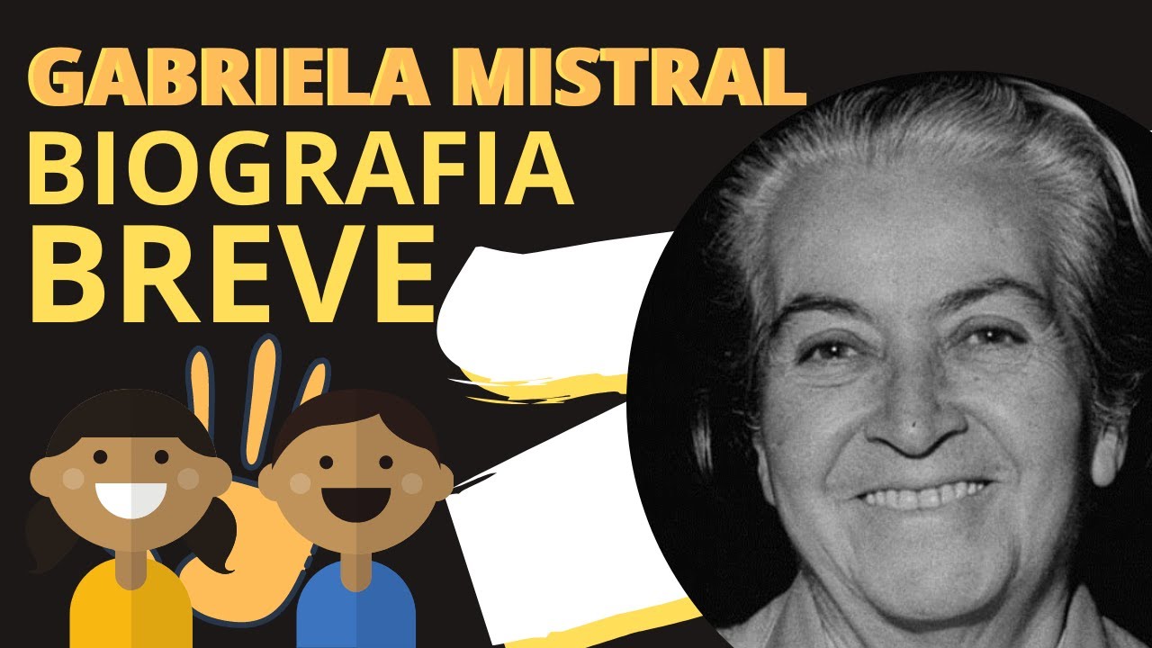 quien es gabriela mistral biografia corta para niños