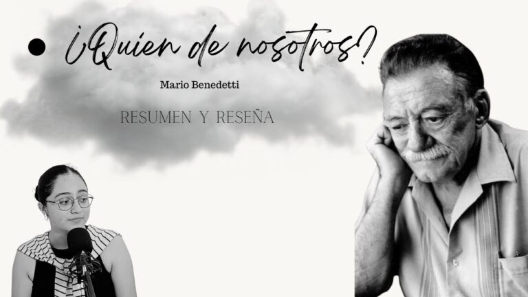 resumen del libro quien de nosotros mario benedetti