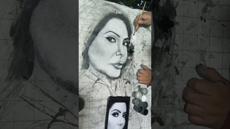 retratos en blanco y negro para dibujar