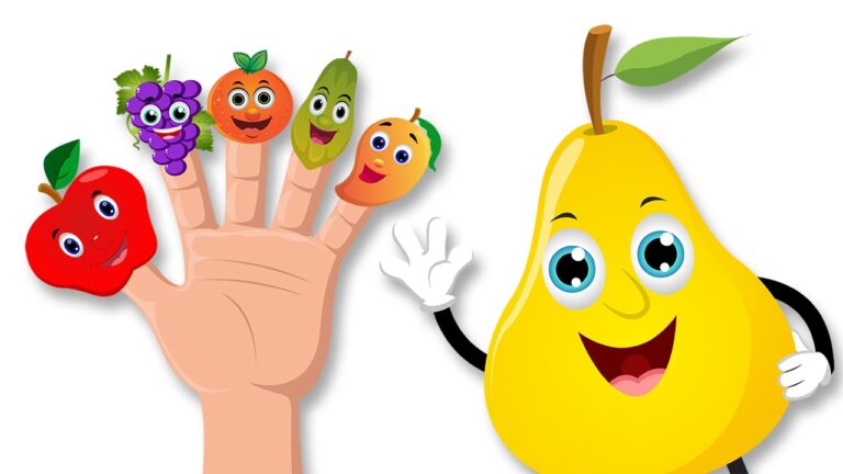 rimas con nombres de frutas para niños