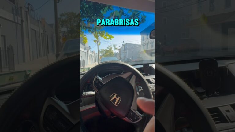 sabes porque el parabrisas es mas grande que el retrovisor