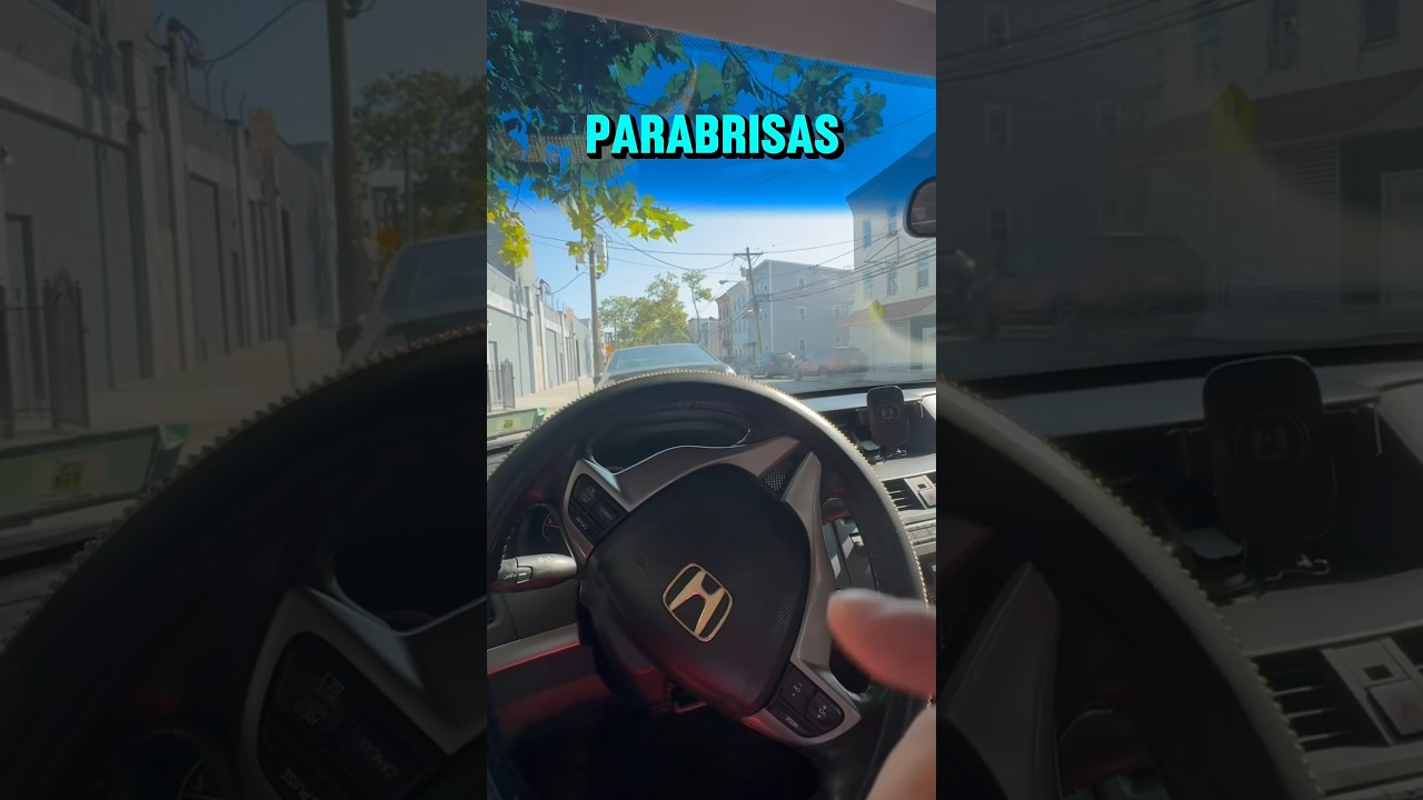 sabes porque el parabrisas es mas grande que el retrovisor