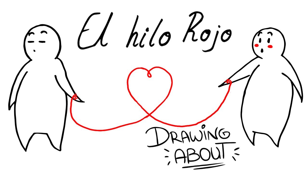significado del hilo rojo entre dos personas