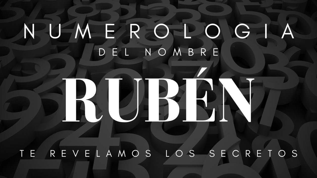 significado del nombre ruben en el amor