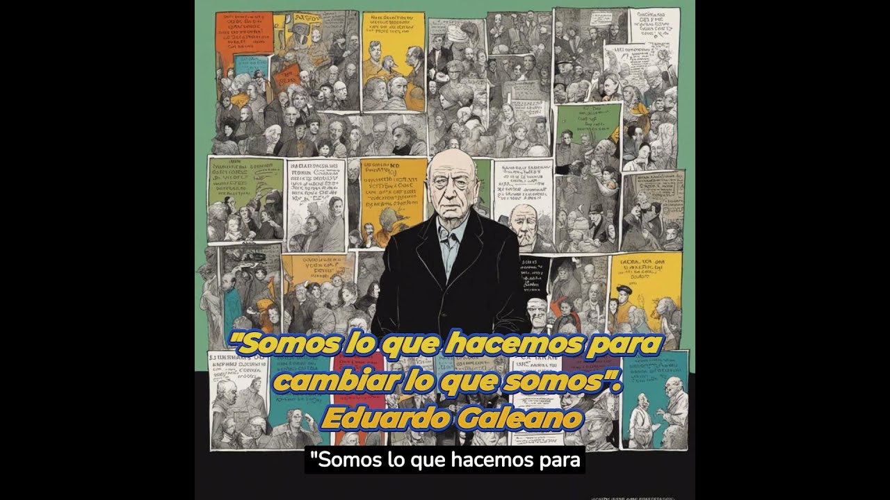 somos lo que hacemos para cambiar lo que somos