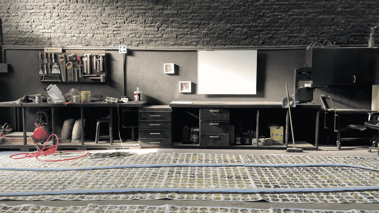 taller o estudio de un artista plástico