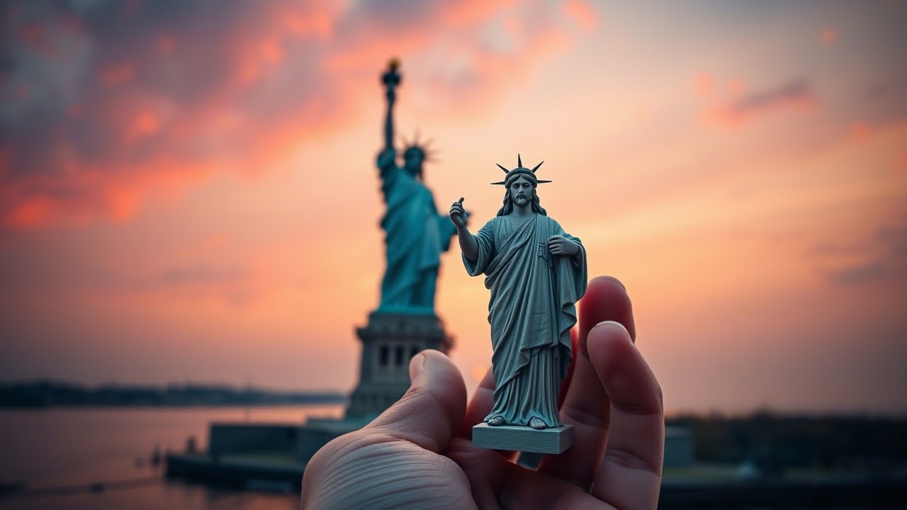 tamanho cristo redentor e estatua da liberdade