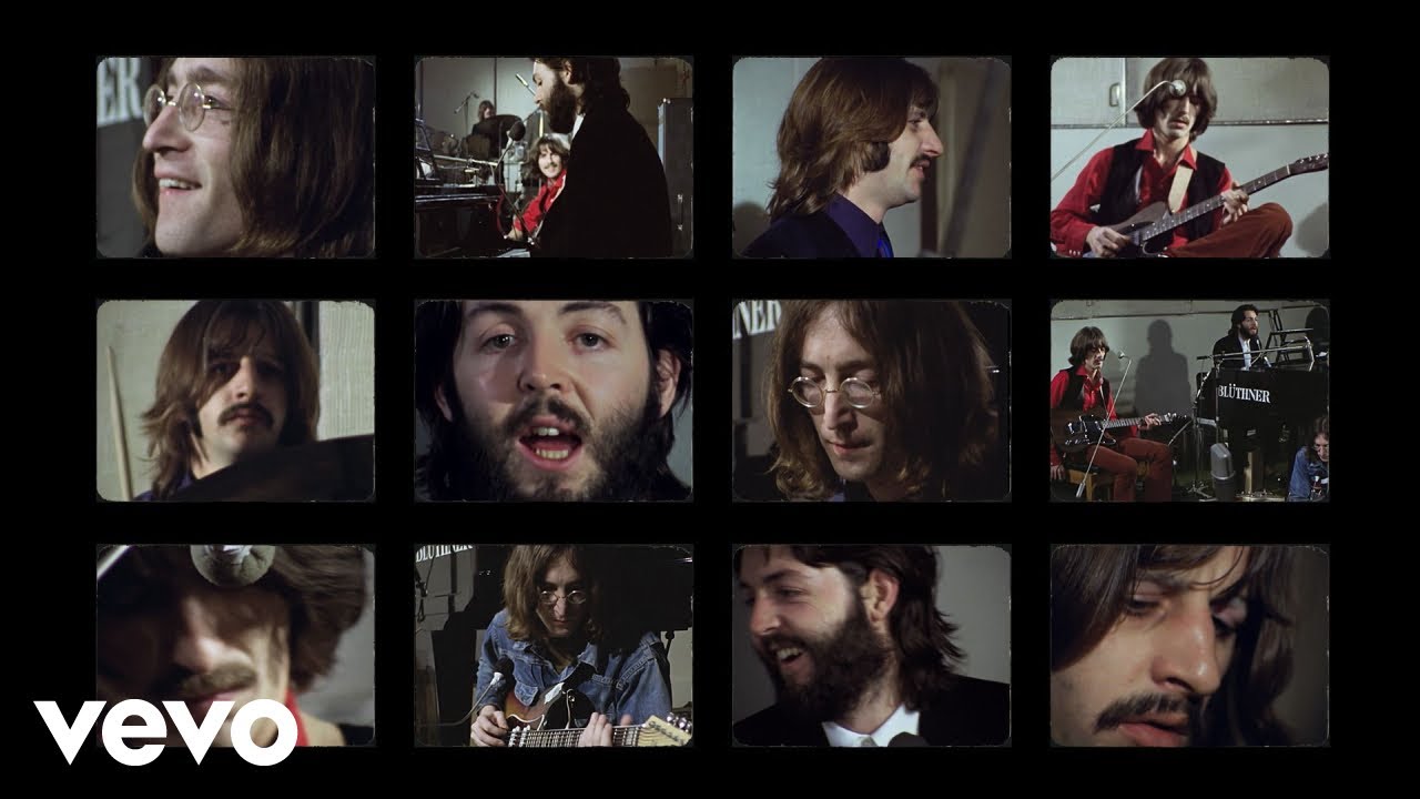 the beatles let it be video oficial