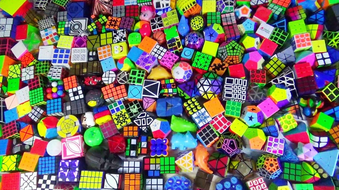 todos los cubos de rubik del mundo