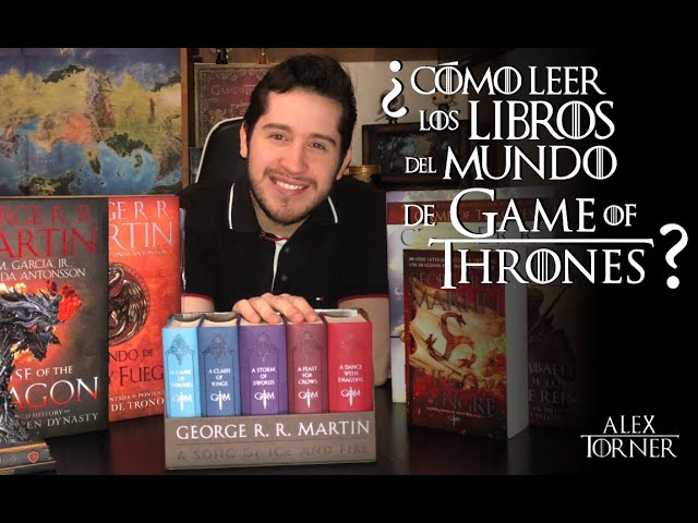 todos los libros de juego de tronos en orden