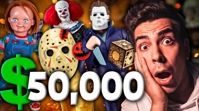 venta de muñecos de peliculas de terror