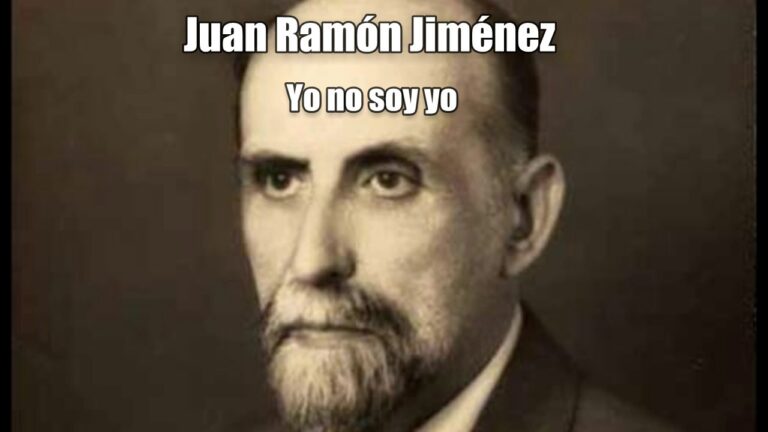 yo no soy yo juan ramon jimenez
